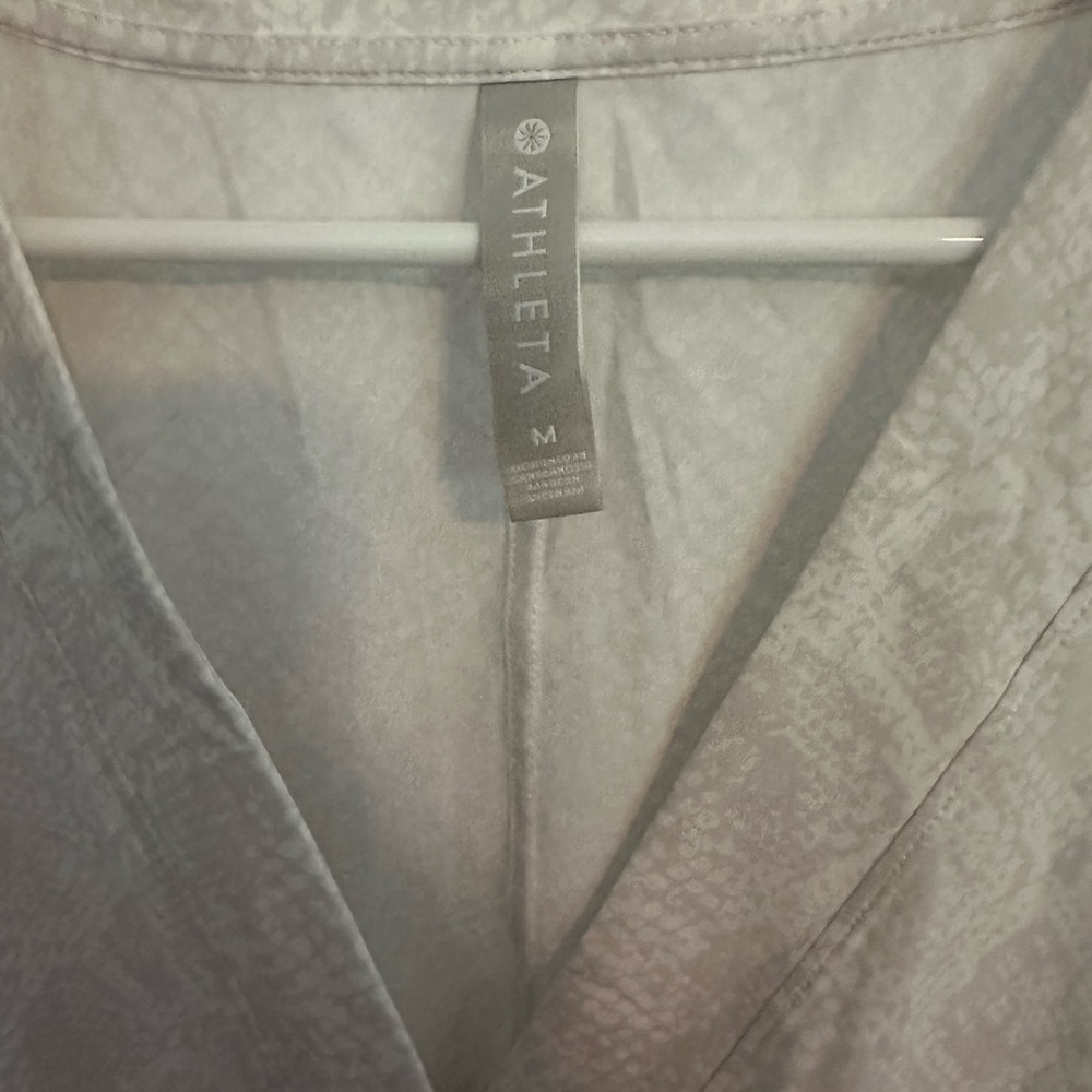 Athleta White Marlow Romper NWT | Medium - Picture 2 of 5